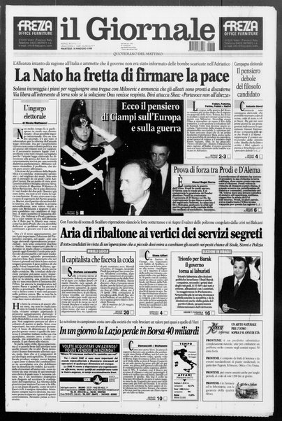 Il giornale : quotidiano del mattino